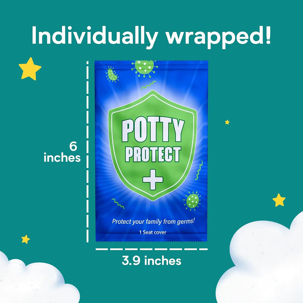Eli with Love 20 Pack Extra Large Disposable Toilet Seat Cover (Boho) – Toddler Toilet Covers for Full Coverage On Toilet or Potty – Ideal Travel Toilet Seat Covers for Kids and Adults