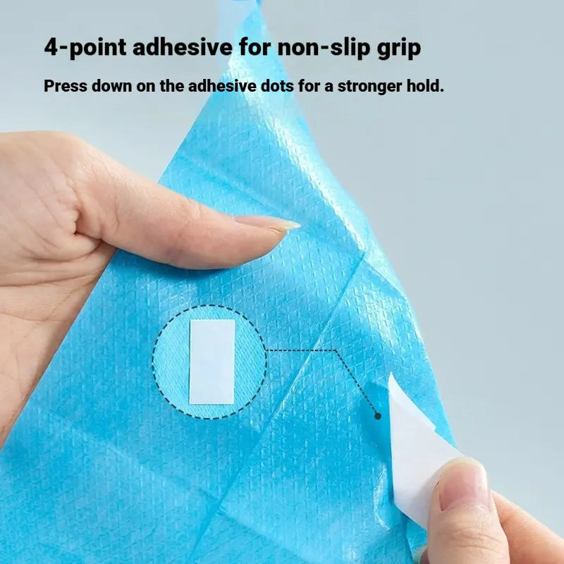 20 Pack Disposable Toilet Seat Covers, Individually Wrapped, XL Size with 4 Adhesive Dots, Waterproof Travel Toilet Cover for Hygiene & Germ Protection, Ideal for Home, Hotel, Business Trip & Public Restrooms