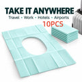 Disposable Toilet Seat Cover, 30/20/10pcs Disposable Toilet Seat Covers, Pastel Toilet Seat Protector for Home Bathroom Hotel Salon, Bathroom Accessories
