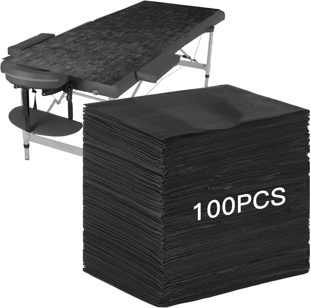 100 PCS Disposable Bed Sheets for Massage Table 31" x 71"
