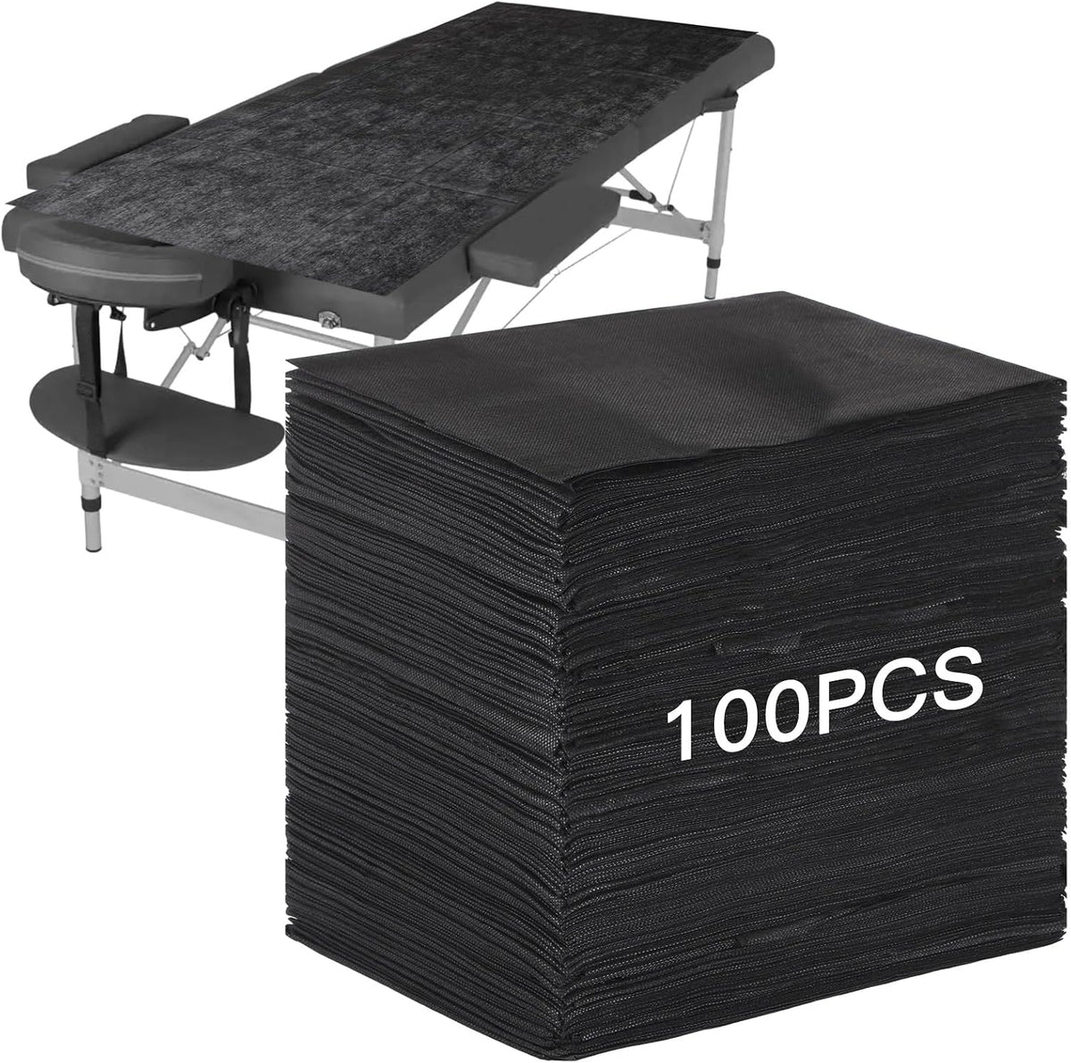 100 PCS Disposable Bed Sheets for Massage Table 31" x 71"