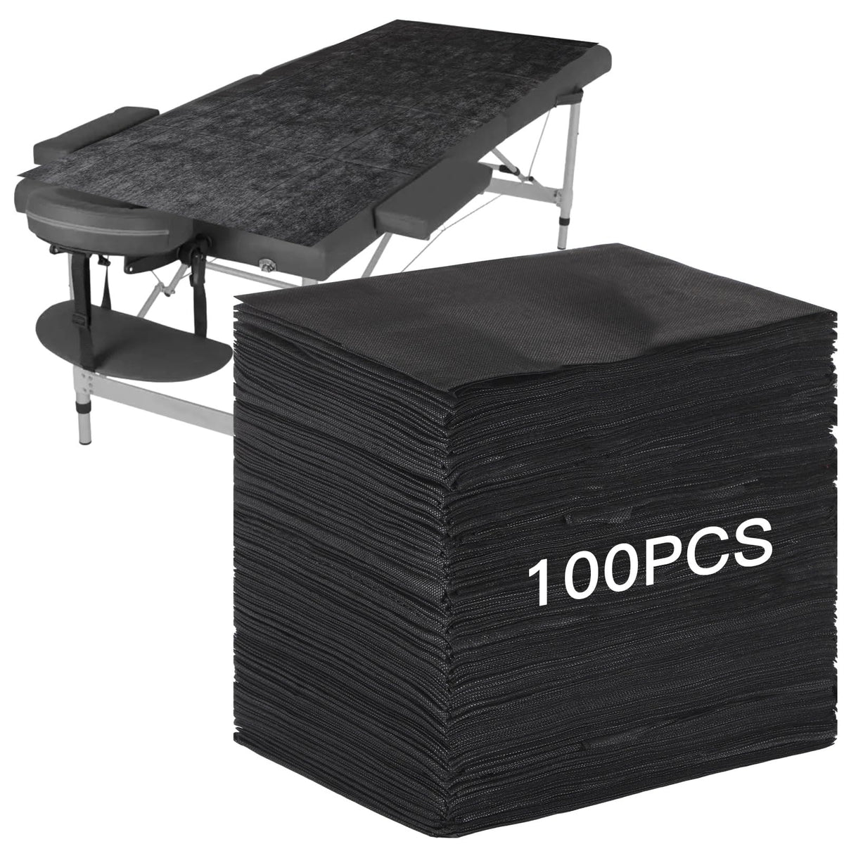 100 PCS Disposable Bed Sheets for Massage Table 31" x 71"
