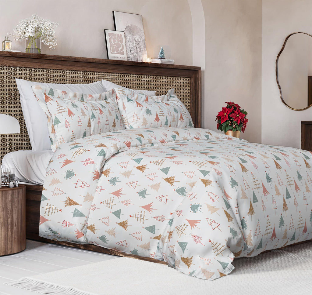 Duvet Cover King Size - Extra Soft 3 Piece with Zipper Closure - White