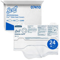 Scott® Pro™ Personal Seat Covers (07410), White (125 Sheets/Pack, 24 Packs/Case, 3,000 Sheets/Case)