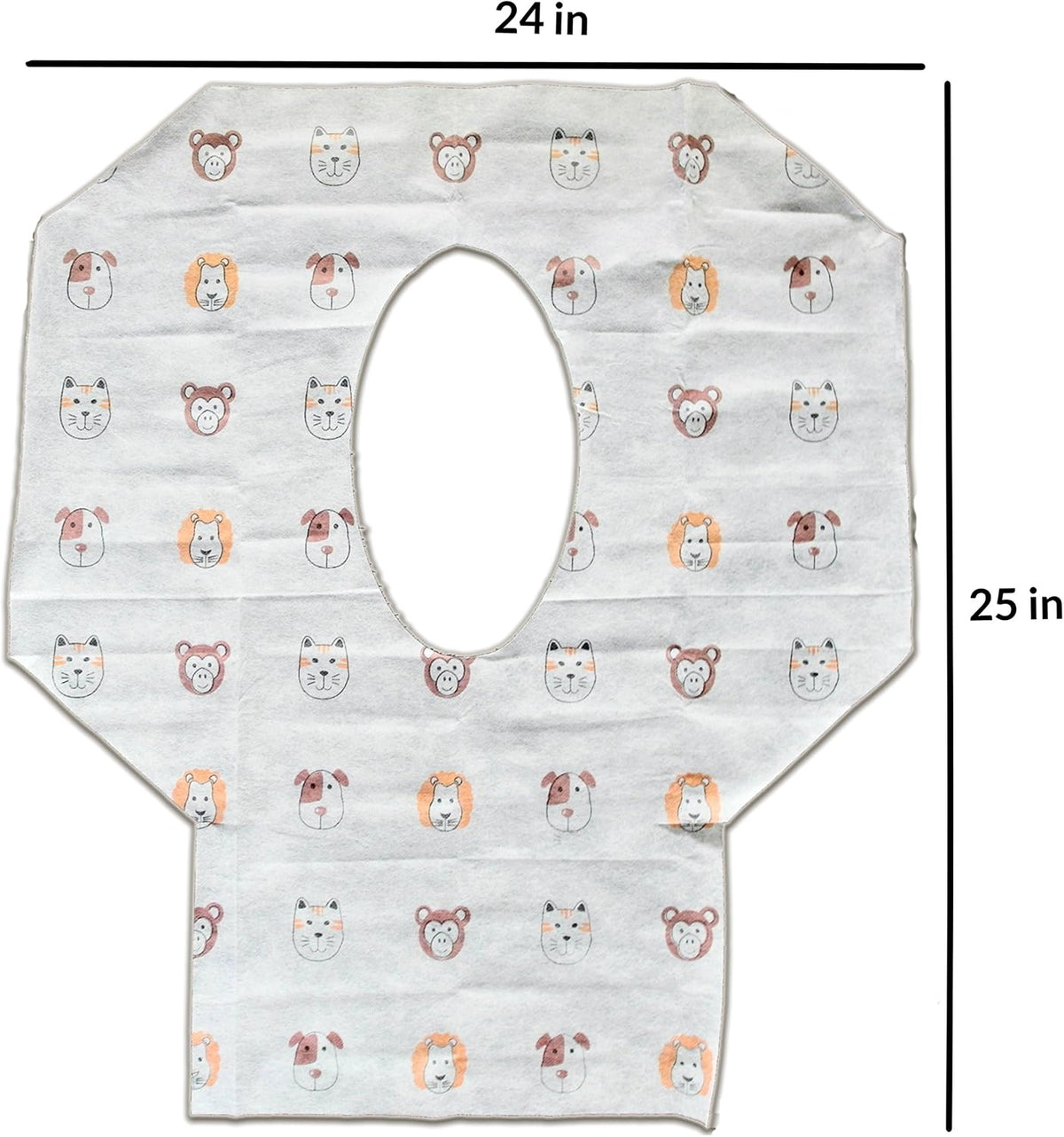Disposable Toilet Seat Covers - Extra Large Size Perfect for Toddlers Potty Training and Great for Travel Both Kids and Adults (20)