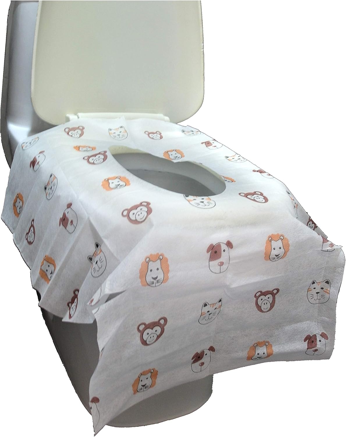 Disposable Toilet Seat Covers - Extra Large Size Perfect for Toddlers Potty Training and Great for Travel Both Kids and Adults (20)