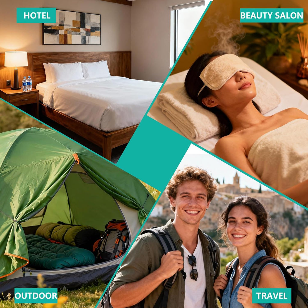 Disposable Bed Sheets 1-Pack | 4-Piece Set (87"x87" Bed Sheet, 95"x87" Quilt Cover, 20"x32" Pillow Case) Hotel & Travel Essentials Portable & Hygienic (Disposable Bed Sheets (1 Pack))