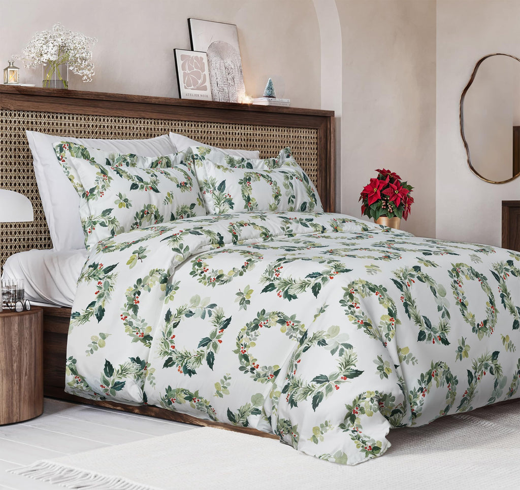Duvet Cover King Size - Extra Soft 3 Piece with Zipper Closure - White
