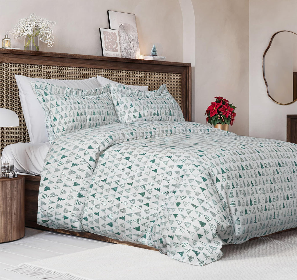 Duvet Cover King Size - Extra Soft 3 Piece with Zipper Closure - White