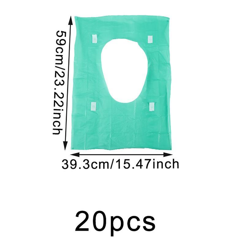Disposable Toilet Seat Cover, 20/50pcs Disposable Toilet Seat Covers, Pastel Toilet Seat Protector for Home Bathroom Hotel Salon, Home Goods, Restroom Bathroom Accessory, Toilet Lid Cover