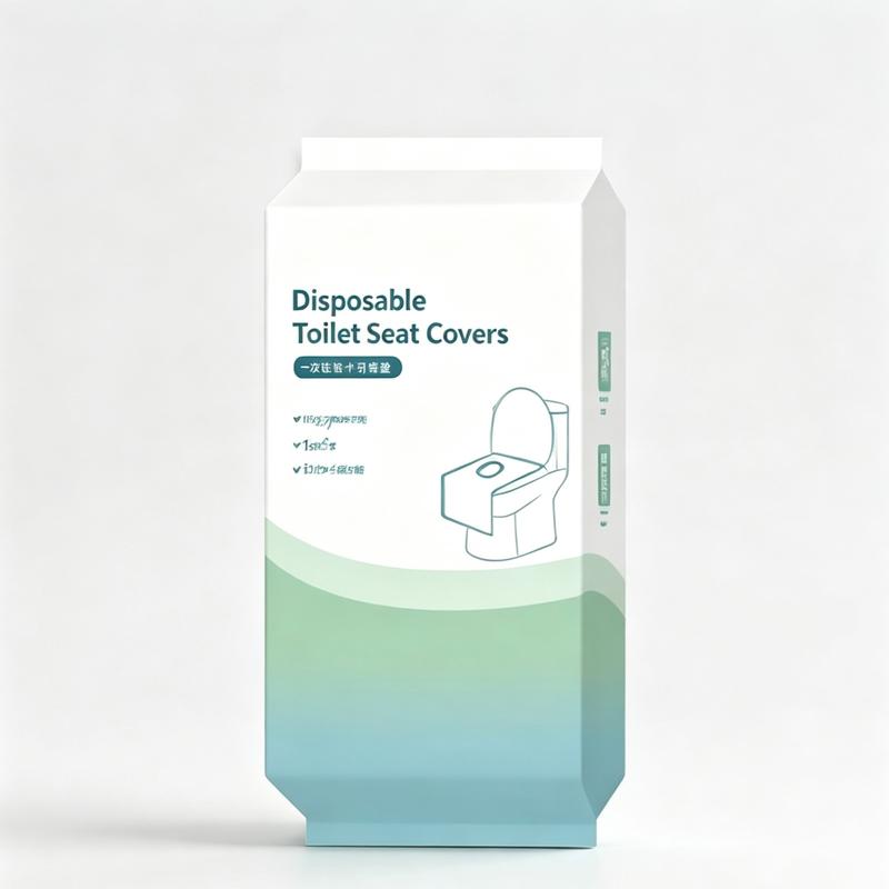 Disposable Rectangular Toilet Seat Protectors Set, 10/20/30-Pack Plain Lightweight Single-Use Nylon 16x24in Waterproof Portable Non-Slip Individually Wrapped Boxed Toilet Lid & Tank Covers for Home Bathrooms Hygiene Essentials
