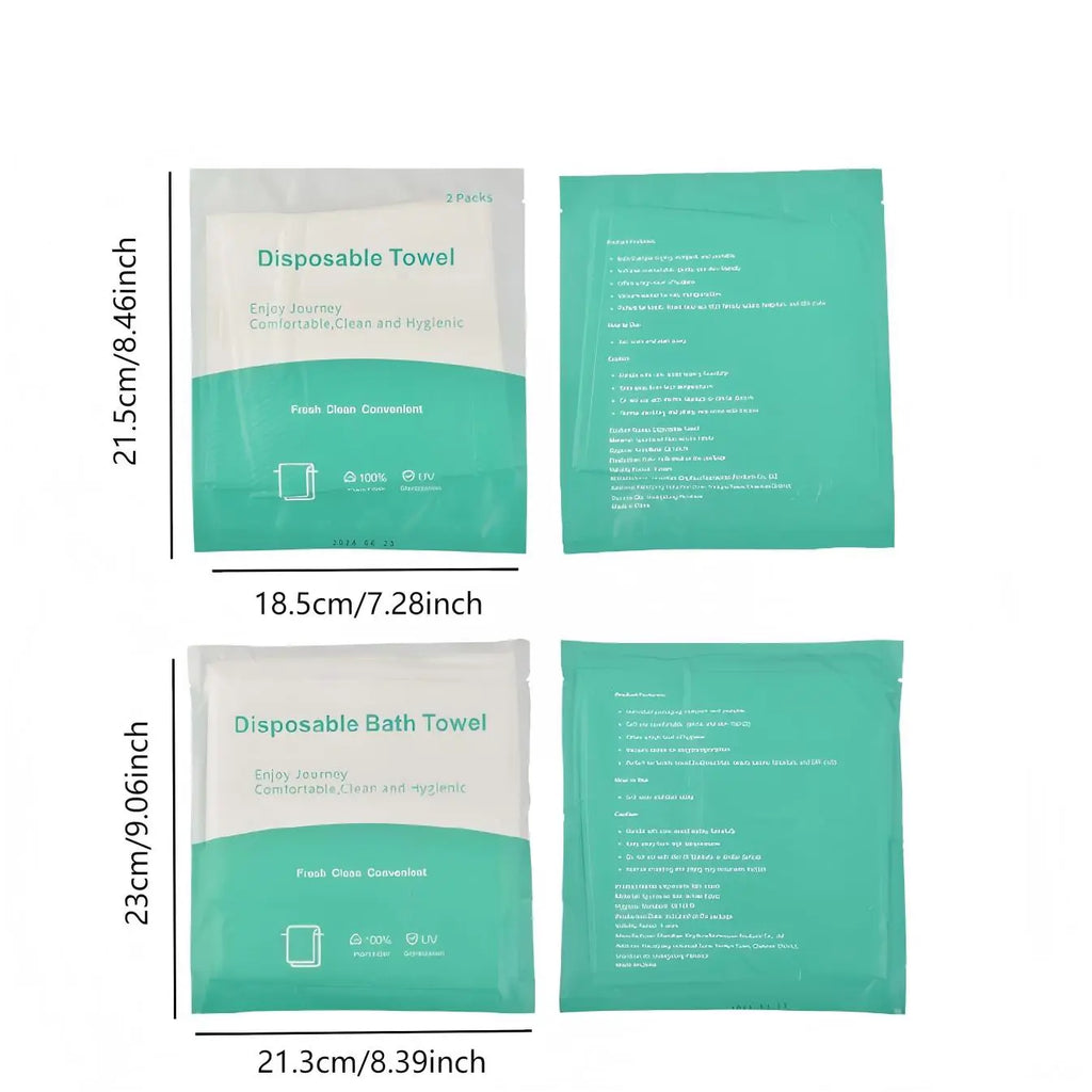 Disposable Bed Sheet, Quilt Cover and Pillowcase Set, Disposable Bedding Set, 65x140cm Bath Towel and 30x65cm Towel, Hygienic and Convenient, Ideal for Business Travel and Hotels, Bed Sheet Sets