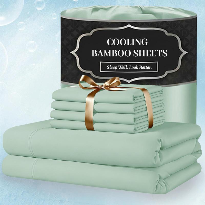 Luxury Plain Bamboo Fiber Duvet Cover - Sateen Finish, Casual, Breathable, Skin-Friendly, Easy-Care, Machine-Washable Quality-Tested Bedding Linen for Duvetcovers