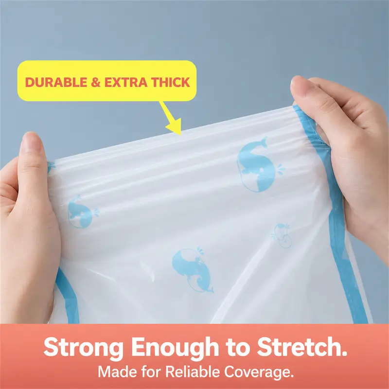 3D Toilet Seat Covers Disposable Sterilized - 360° Full Wraparound | Safe for Adults and Kids Potty Training & Effectively Blocks Germs, Waterproof & Durable & Thick, 28x18" Extra, Individually Wrapped for Travel, Public Restroom, Camping