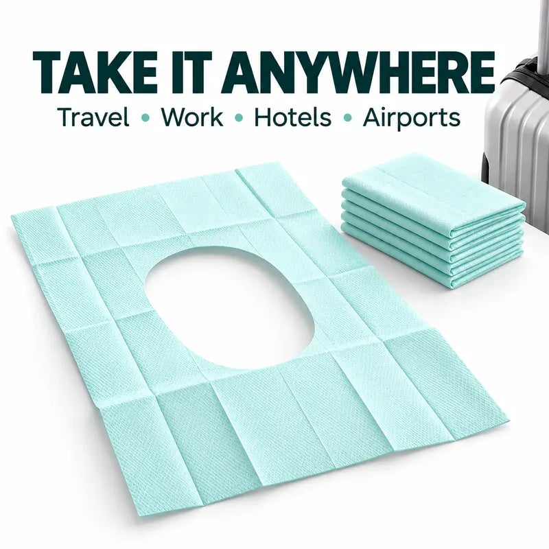 Disposable Toilet Seat Cover, 30/20/10pcs Disposable Toilet Seat Covers, Pastel Toilet Seat Protector for Home Bathroom Hotel Salon, Bathroom Accessories